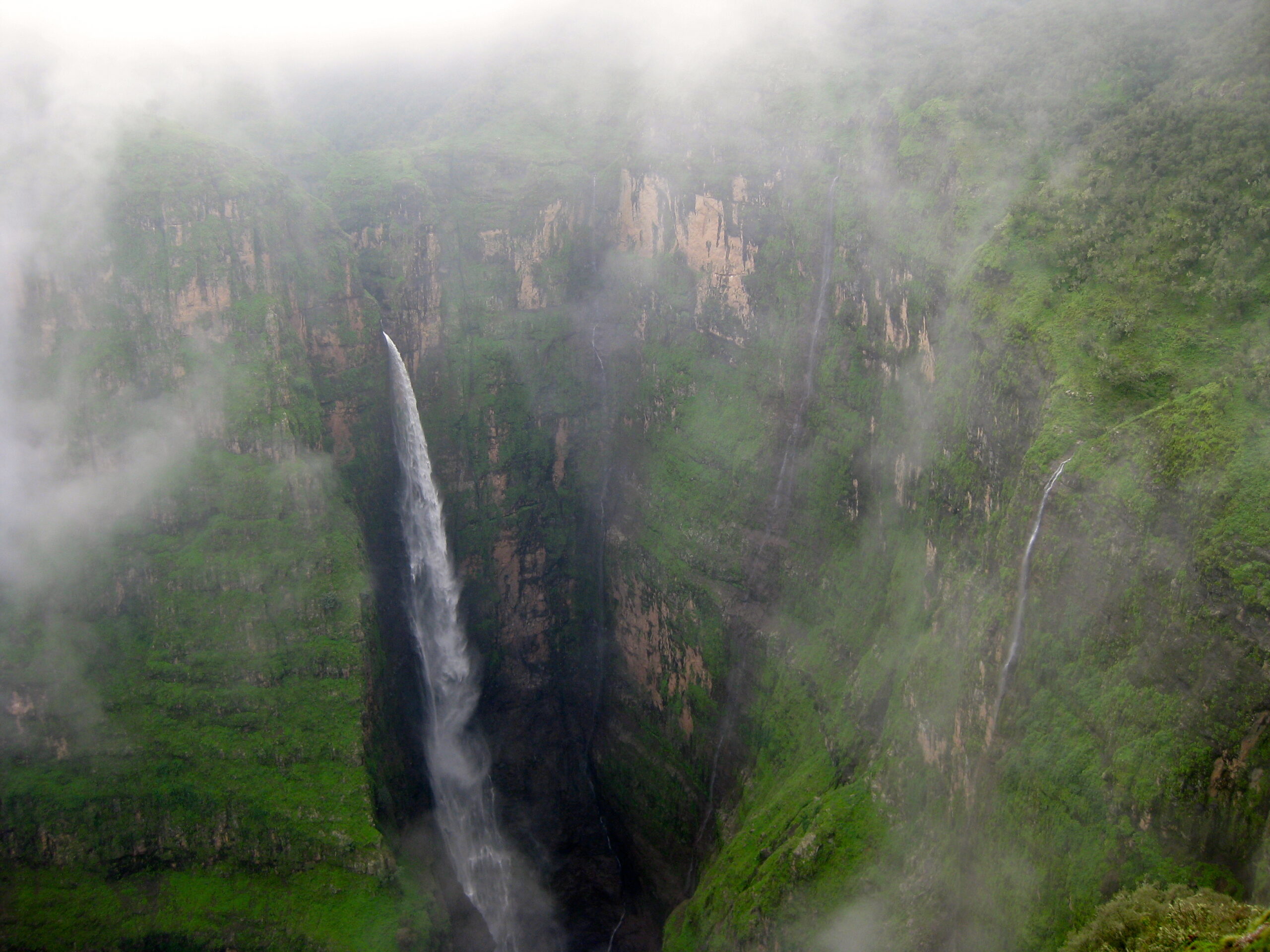 Jinbar Falls - Simien Mountains NP